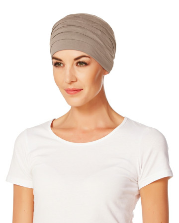 Yoga Turban marrón claro (1000-167) Yoga Turban marrón claro (1000-167)