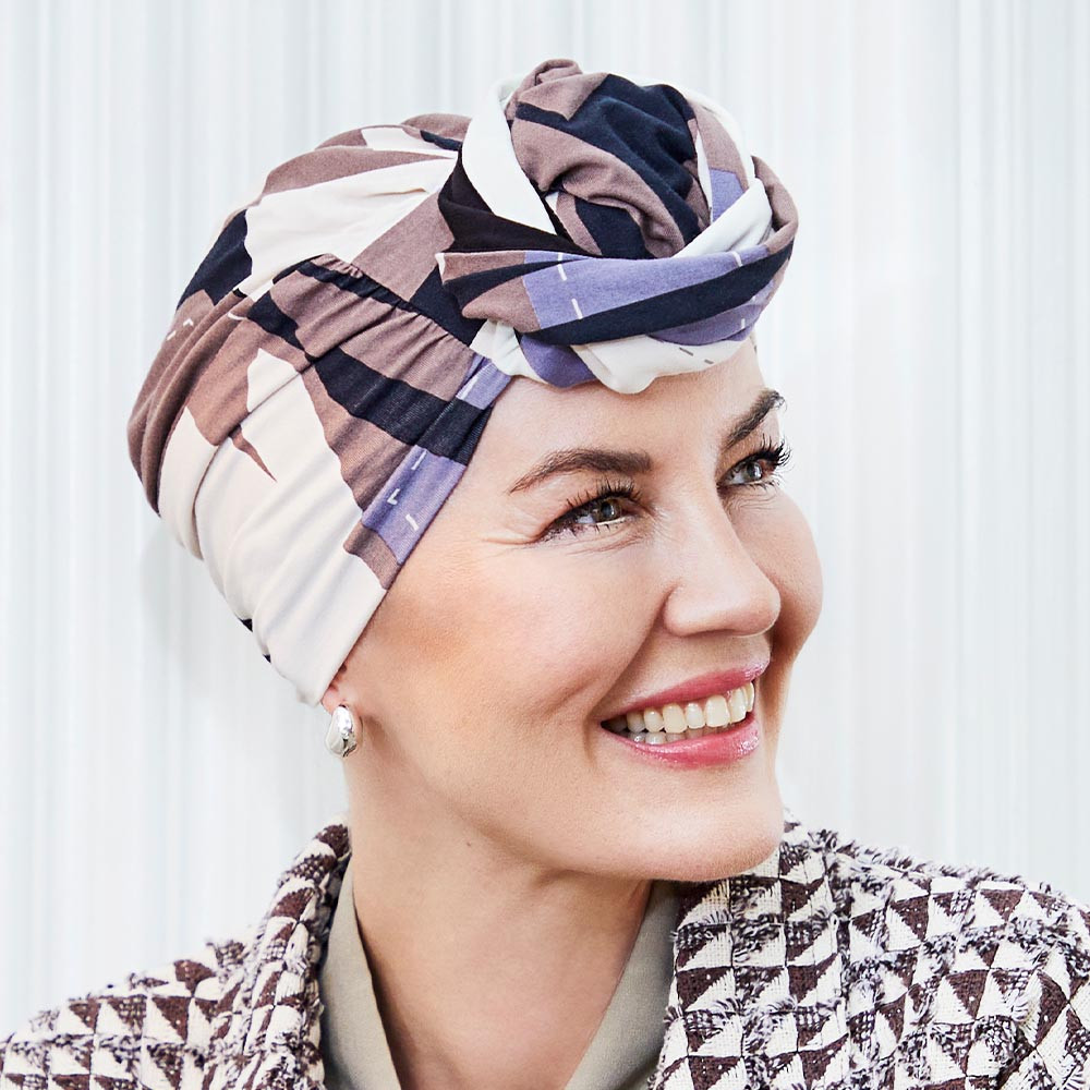 Christine Shakti Turban Print