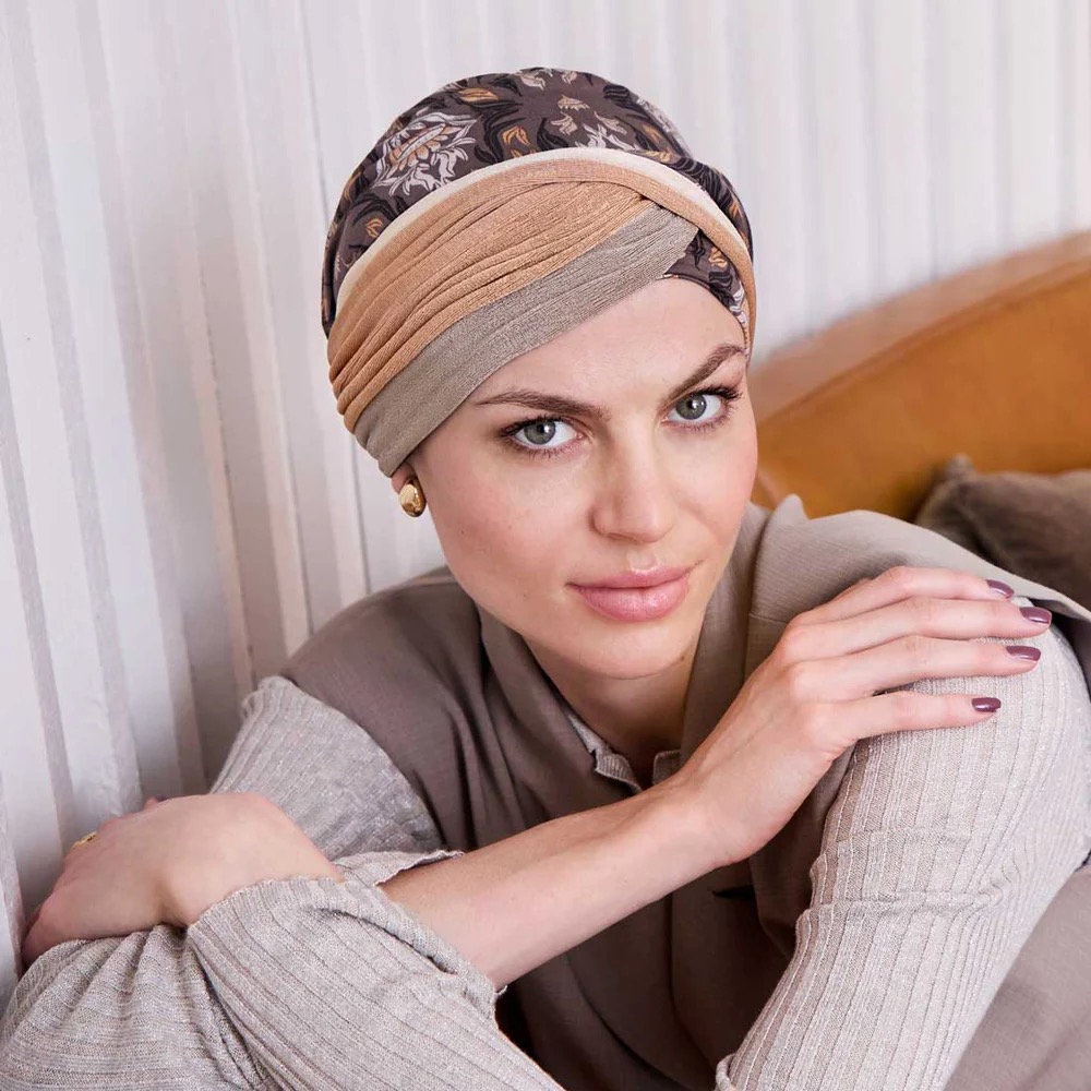 Floral Beige Ornaments (1418-4047)