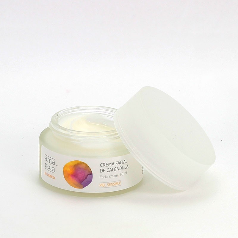 Amapola Crema facial piel sensible azahar BIO 50ml