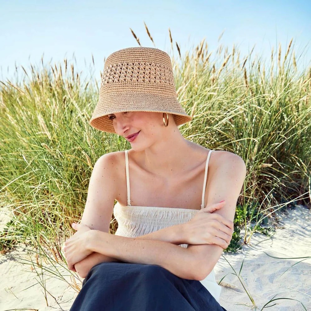 Christine Sunna Straw Hat Sombrero 1583-4050