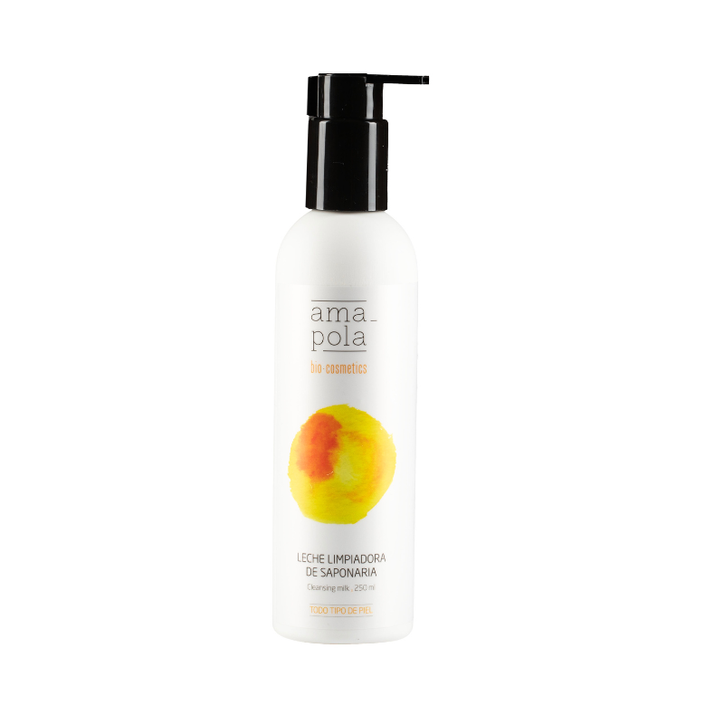 Amapola Leche Limpiadora Facial de Saponaria 250ml