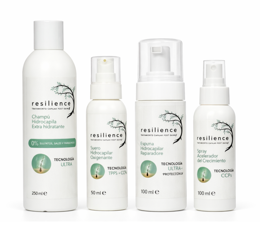 Nanogen Resilience Tratamiento Hidrocapilar Pack 4uds 