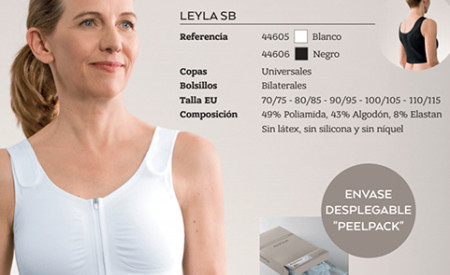 Nuevo: Amoena Leyla sujetador con tecnología exclusiva