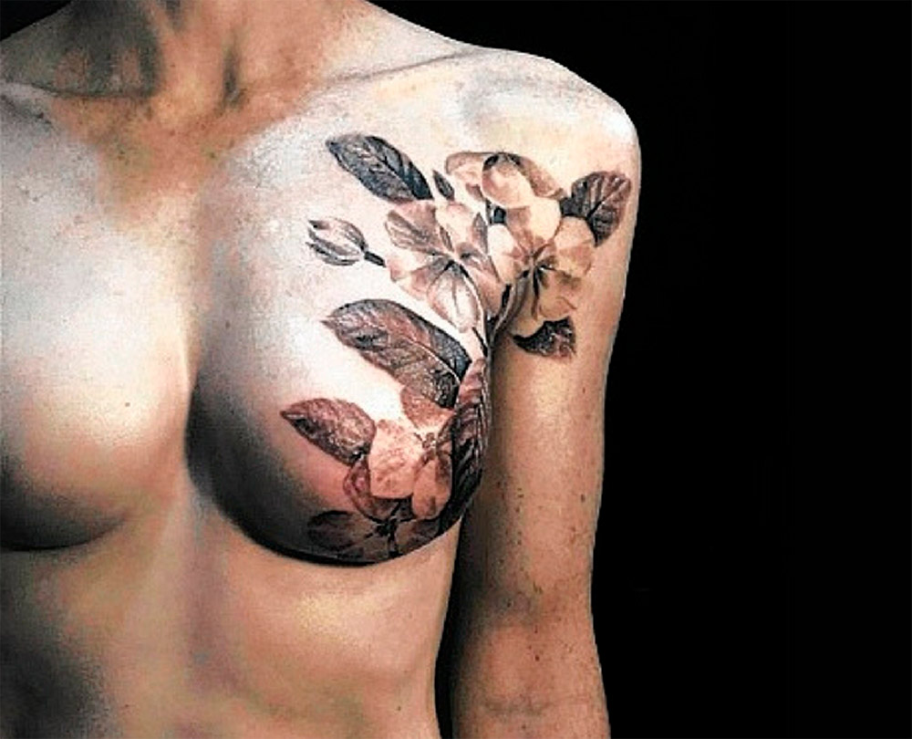 Mastectomía y tatuajes