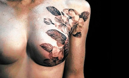 Mastectomía y tatuajes